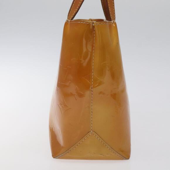 LOUIS VUITTON Monogram Vernis Reade PM Hand Bag Beige M91334 - Picture 5 of 12